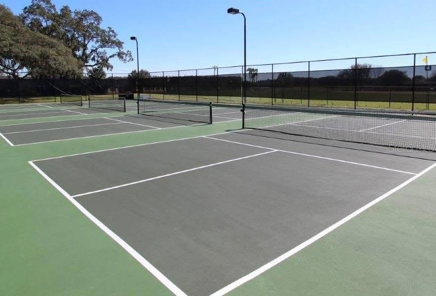 Tennis courts