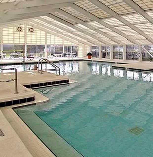 Indoor community heated pool