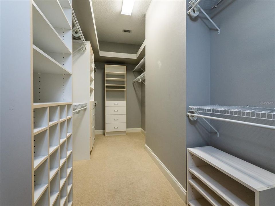 Primary/Master Walk-in Closet