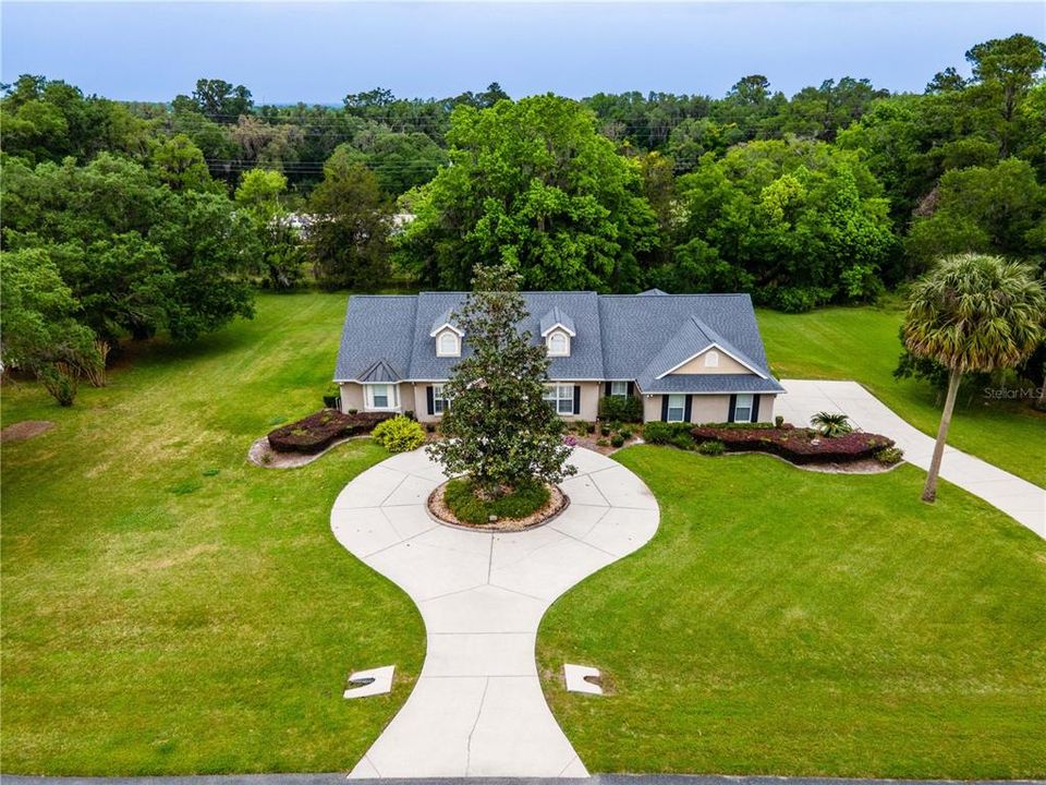 Aerial View of Home