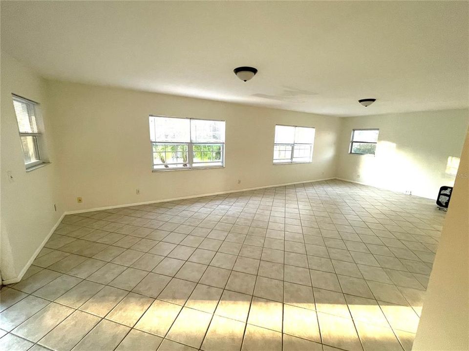 Family room looking from the dining area