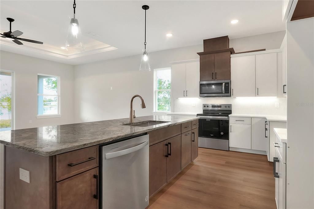 Kitchen with Quartz