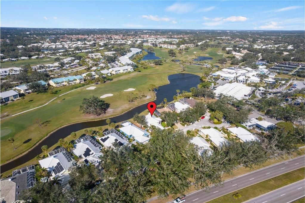 Plantation Golf and Country Club is at the right of the picture---walk there from your home with a passageway at the end of the street