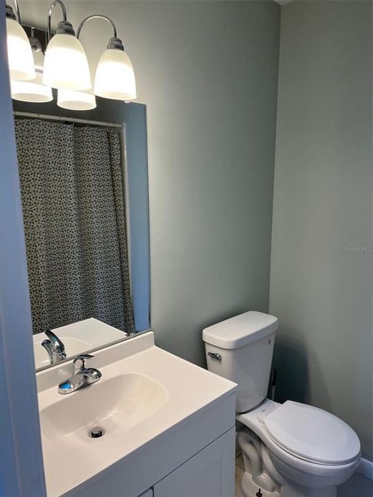 Updated owners bathroom