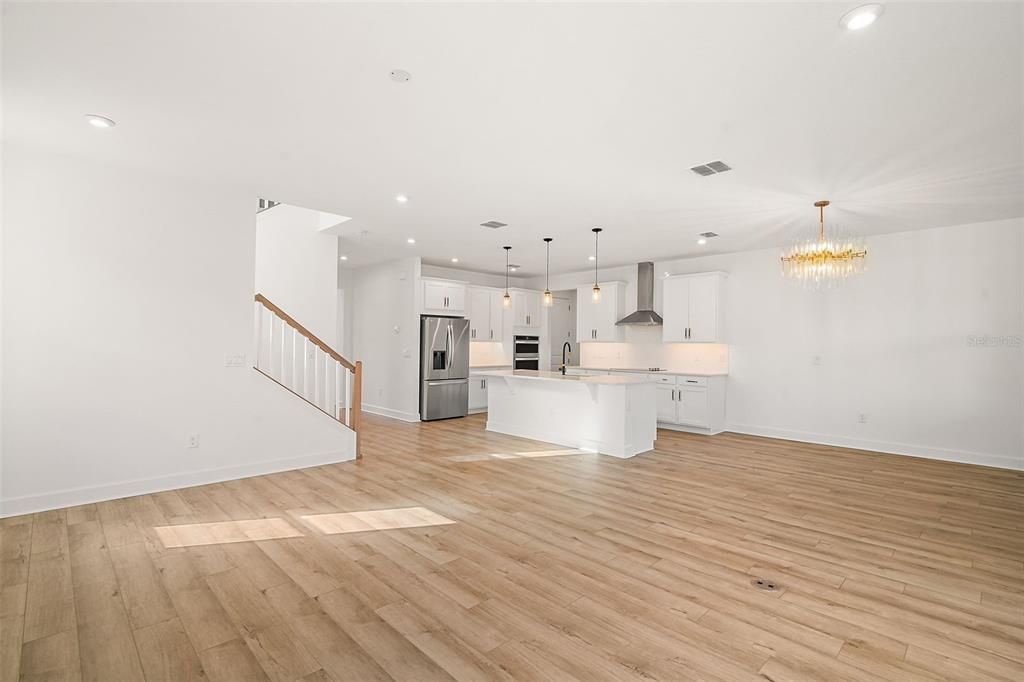 Open Floor Plan/Living Room