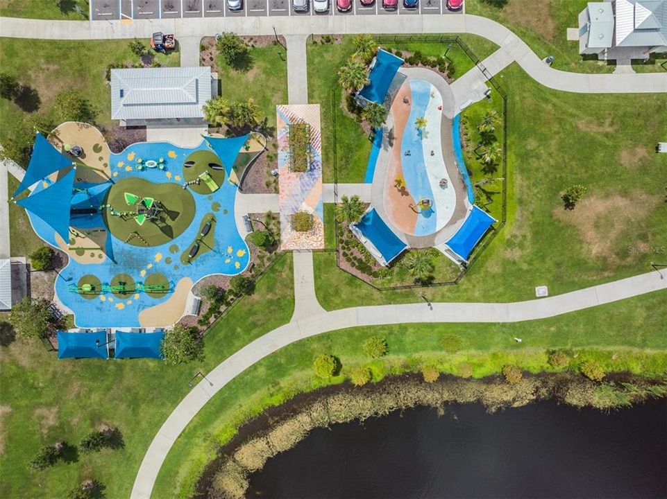 Splash Pad and playground - CV Park