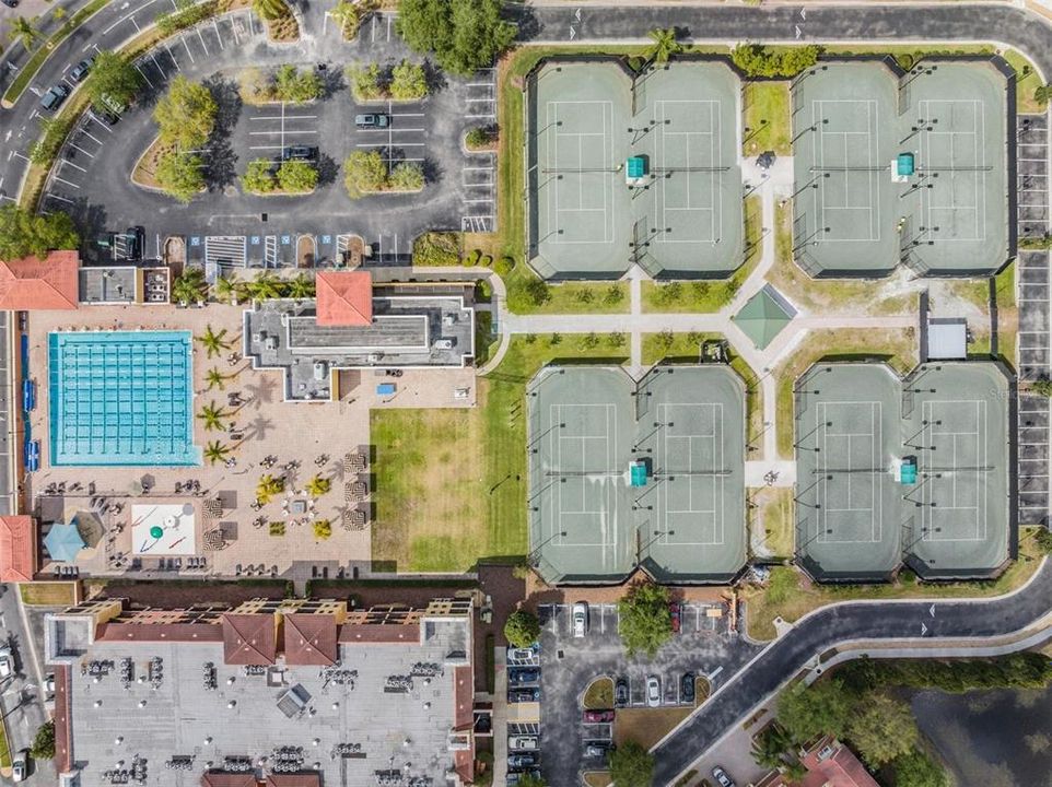 Carrollwood Country Club pool & tennis courts