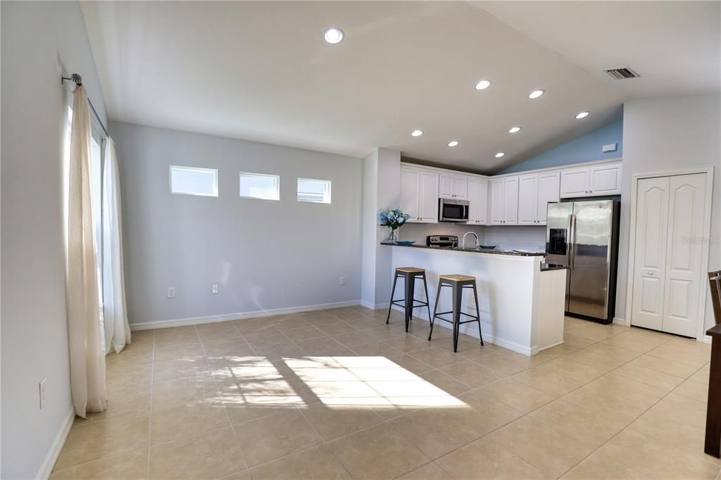 Living Room and Kitchen