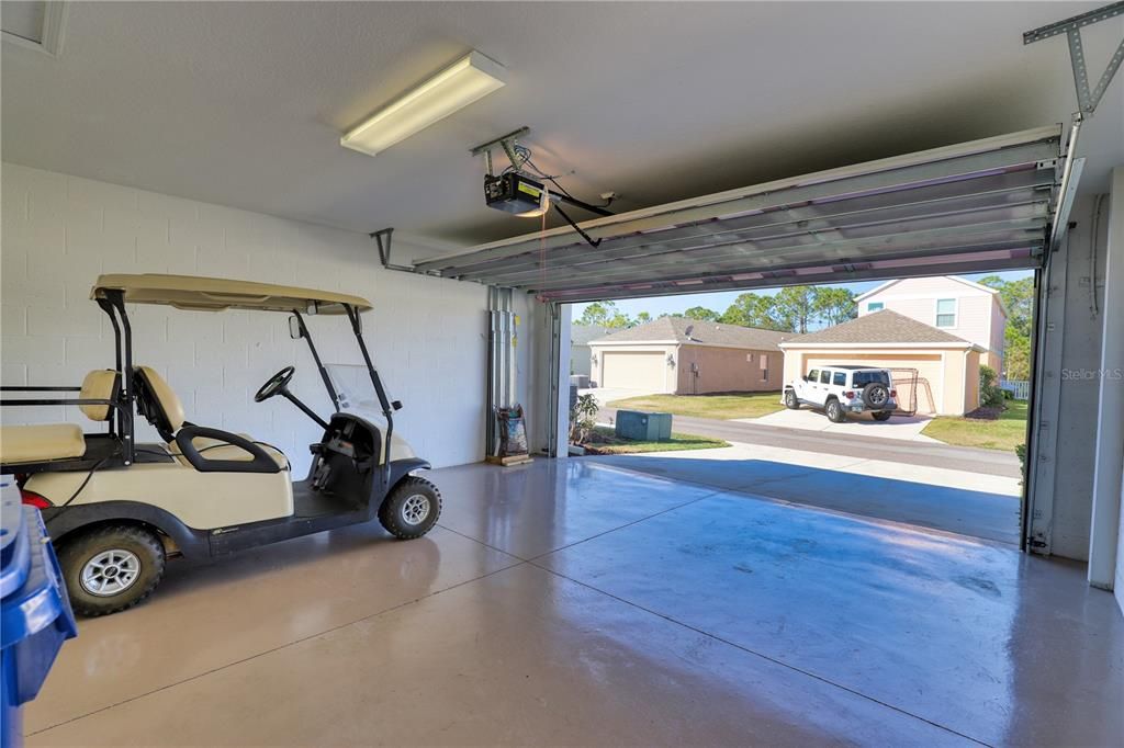 Garage Open View