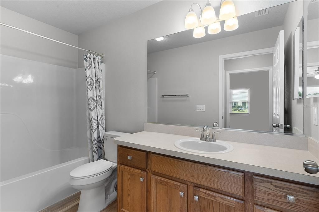 Guest Bathroom with tub shower