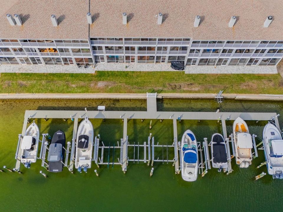 Deeded Boat Slip # 7 with 16K lift