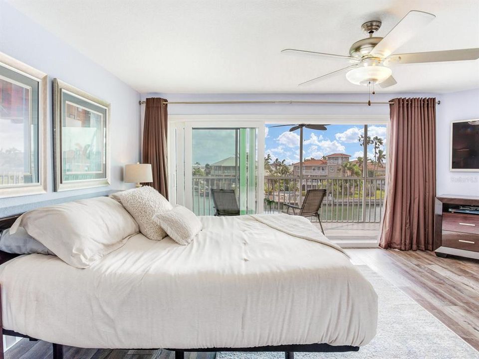 Waterfront Master Bedroom