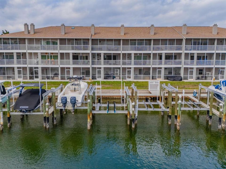 Deeded Boat Slip # 7 with 16K lift