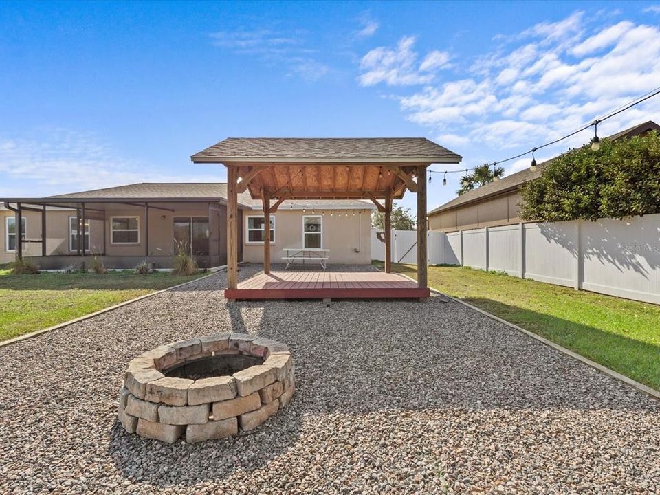 Outdoor Space with Fire Pit