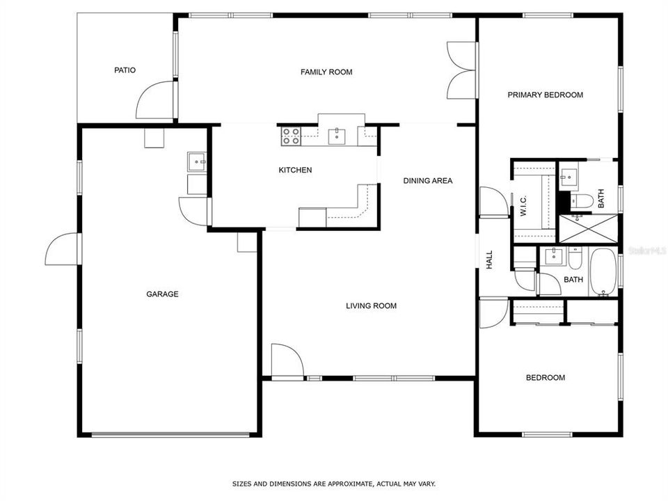 The Skipper floor plan is the largest floor plan in the community and this home also has the 2 car garage!