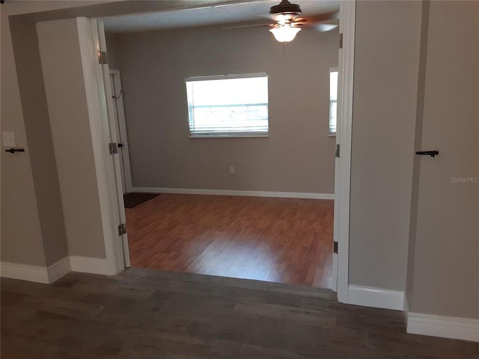 bonus room off living room