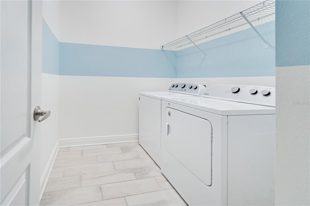 Separate Laundry room