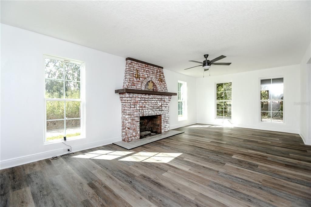 Family Room Fireplace