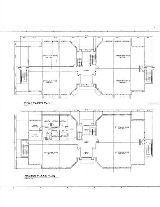 First & Second Floor Rendering