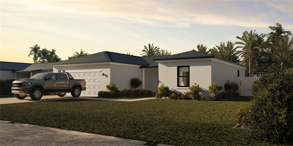 Rendering of similar home, home is currently under construction