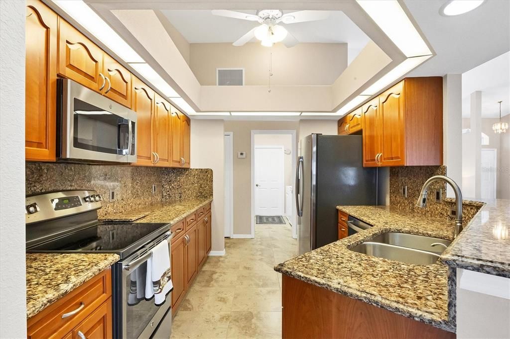 Kitchen featuring Updated Stainless Steel Appliances