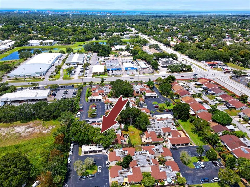 Aerial -1881 N Hercules, #1402, Clearwater, FL