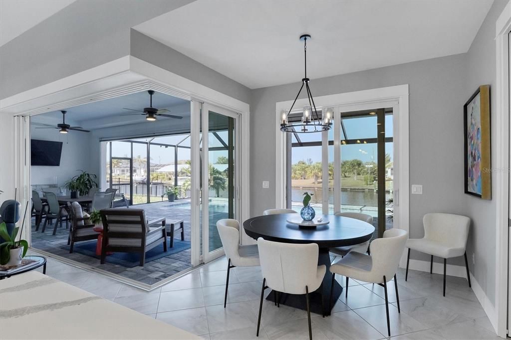 Beautiful Views Enhance the Dining Room