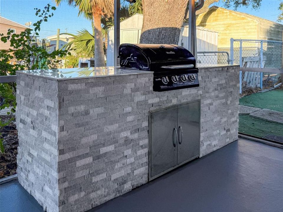 You will need to buy a new grill for this built in, it is amazing!