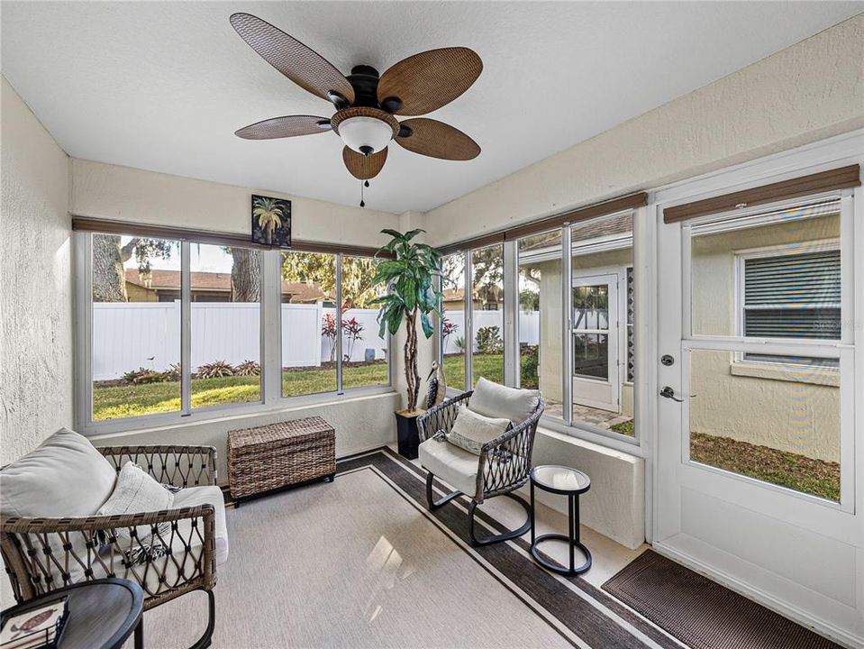 Enclosed Sunroom