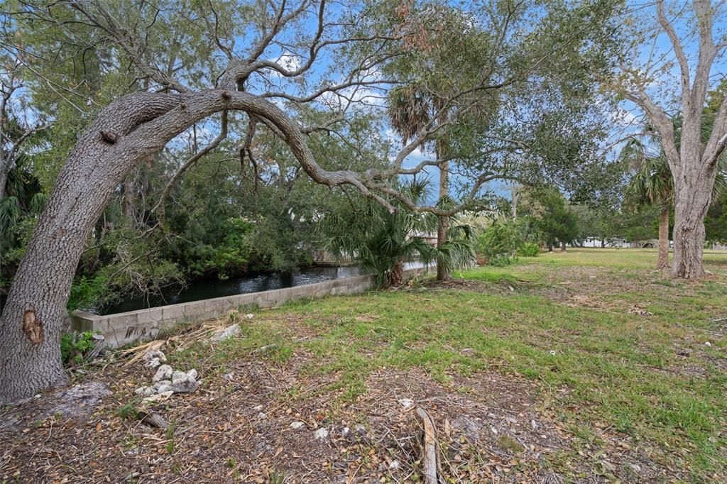 45 foot seawall on each lot