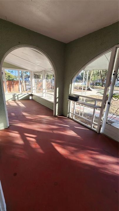 Main house porch/Entryway