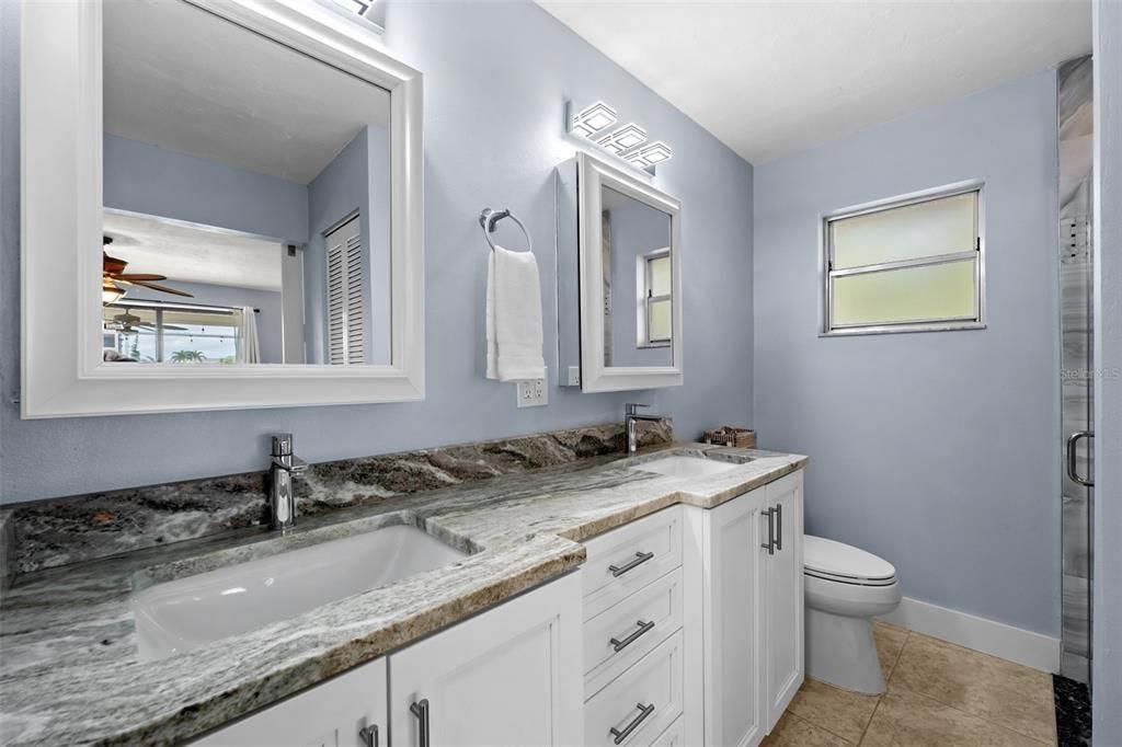 Primary Bathroom with Dual Sinks