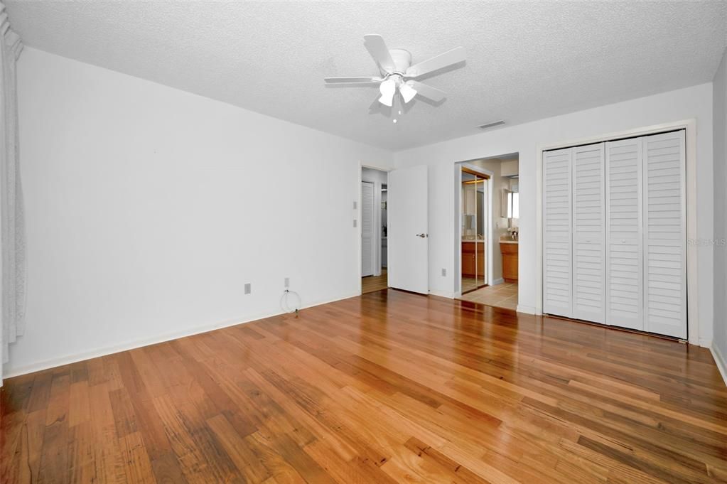 Two Closets in Primary Bedroom