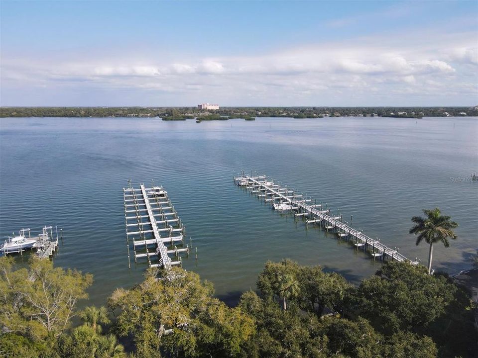 Bay Tree docks on intracoastal