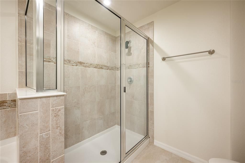 Large shower