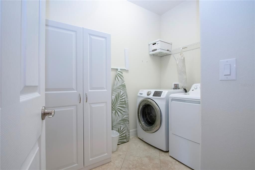 Pantry in Laundry Room