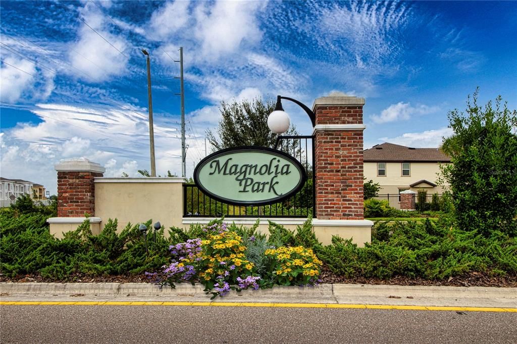 Magnolia Park has 4 gated neighborhoods- all sharing amenities