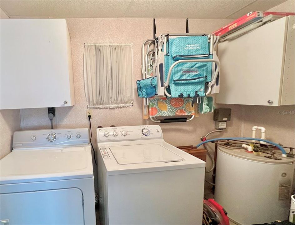 Inside Laundry room