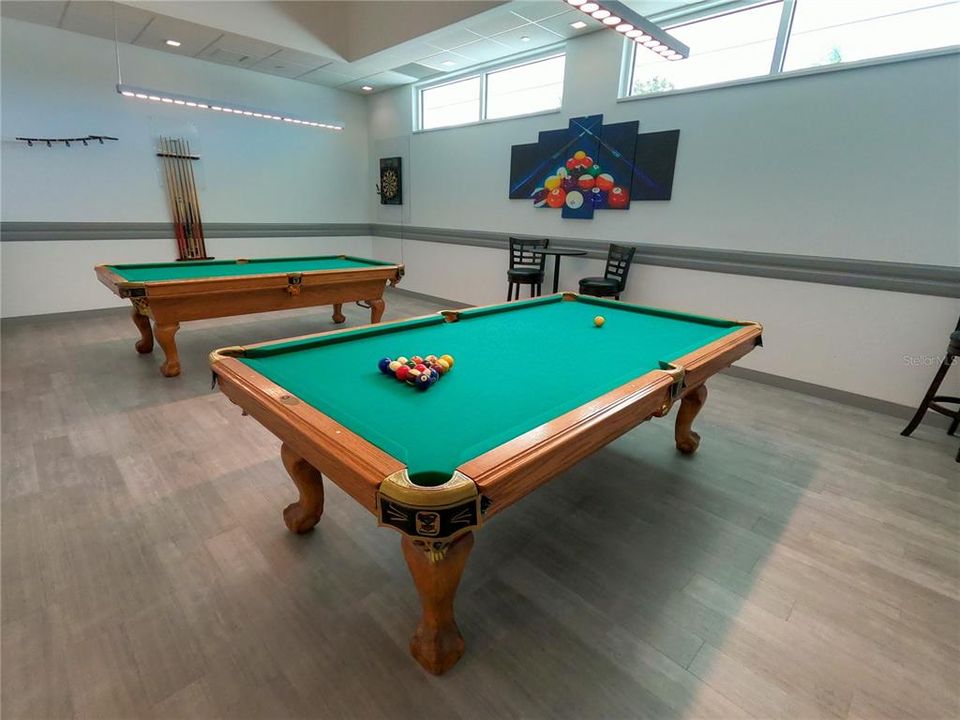 Billiard room