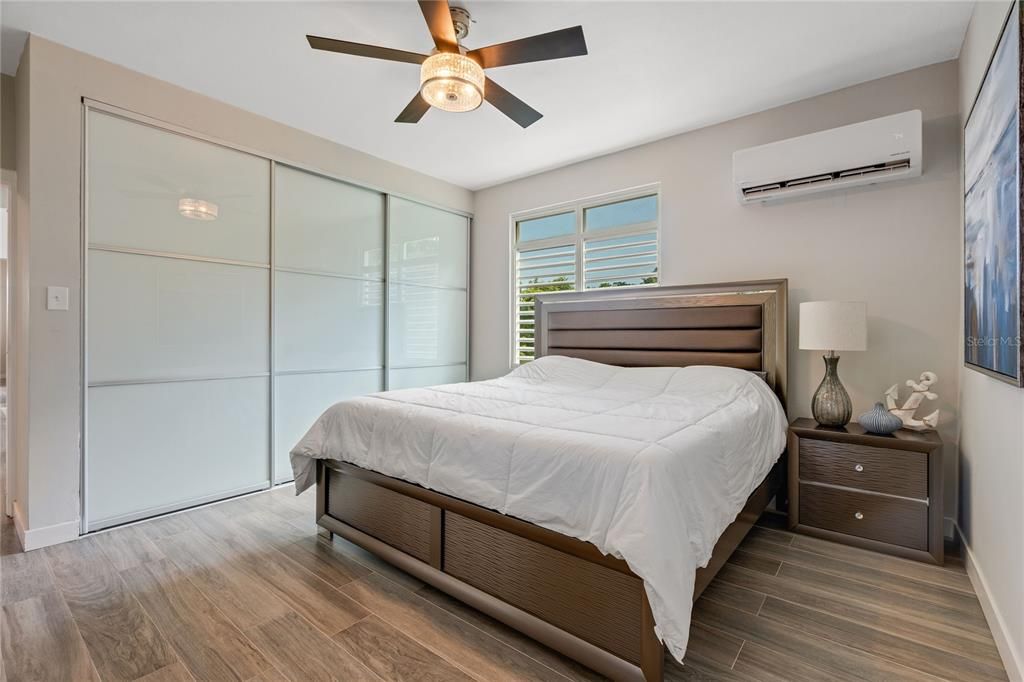 Bedroom 1 with spacious closet and ensuite bathroom