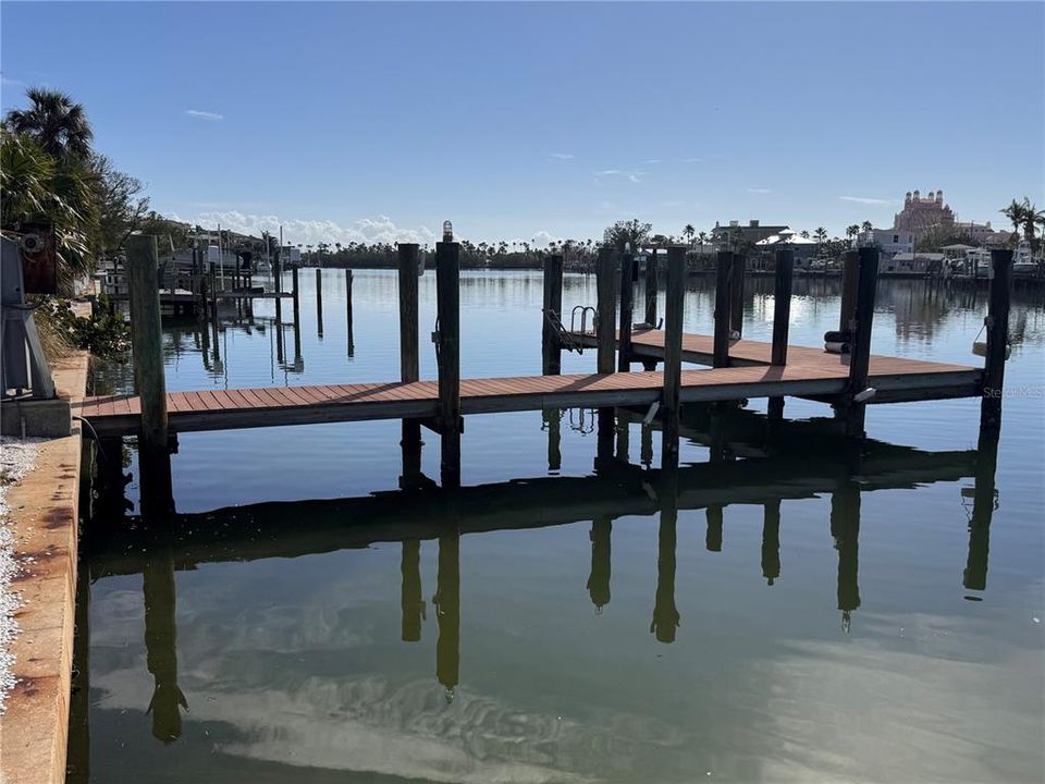 DOCK VIEW LOOKING SOUTH