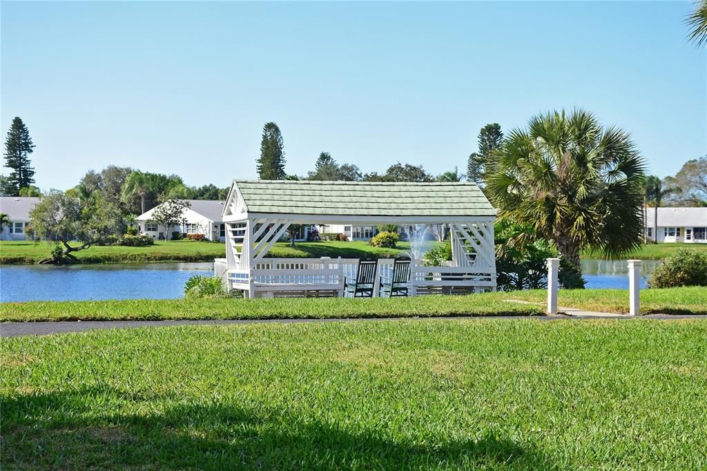 MTV lake front gazebo