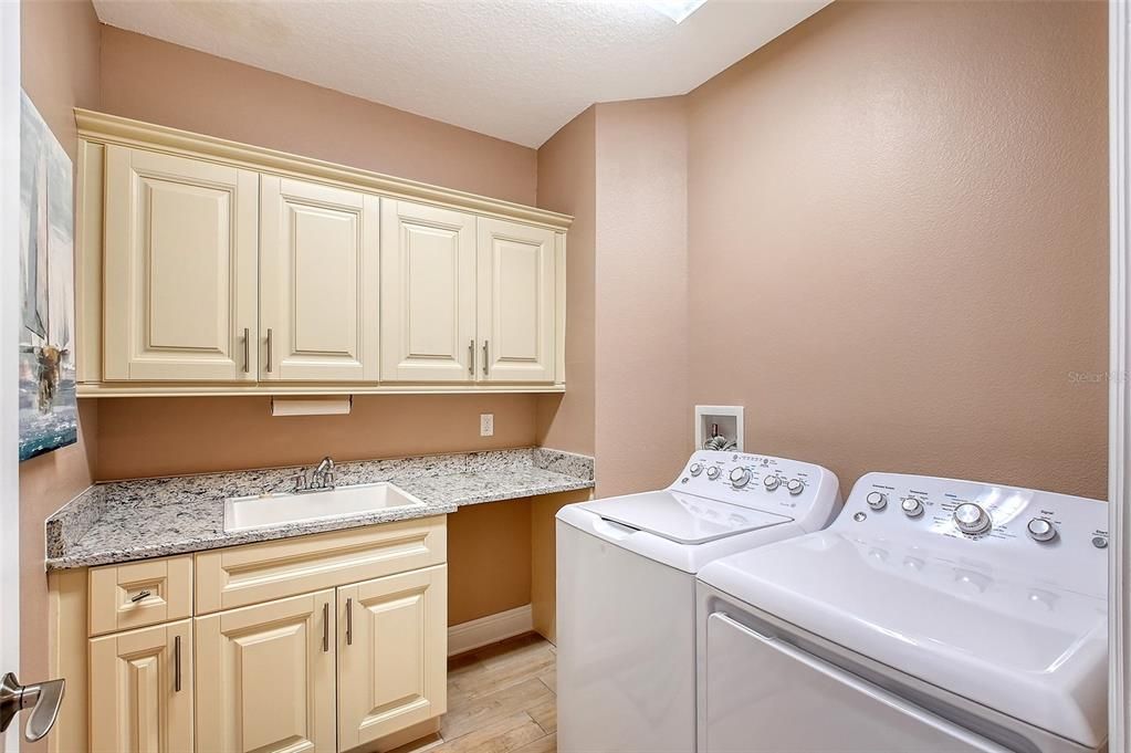 laundry room in unit