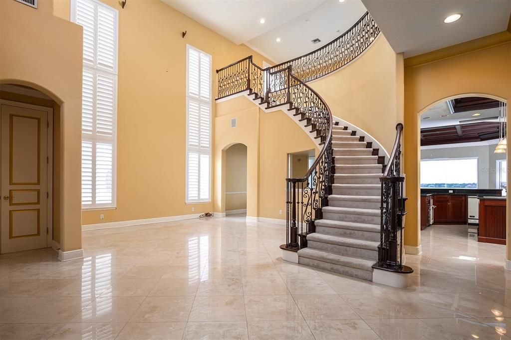 Entry Foyer + Living Room (2nd floor)