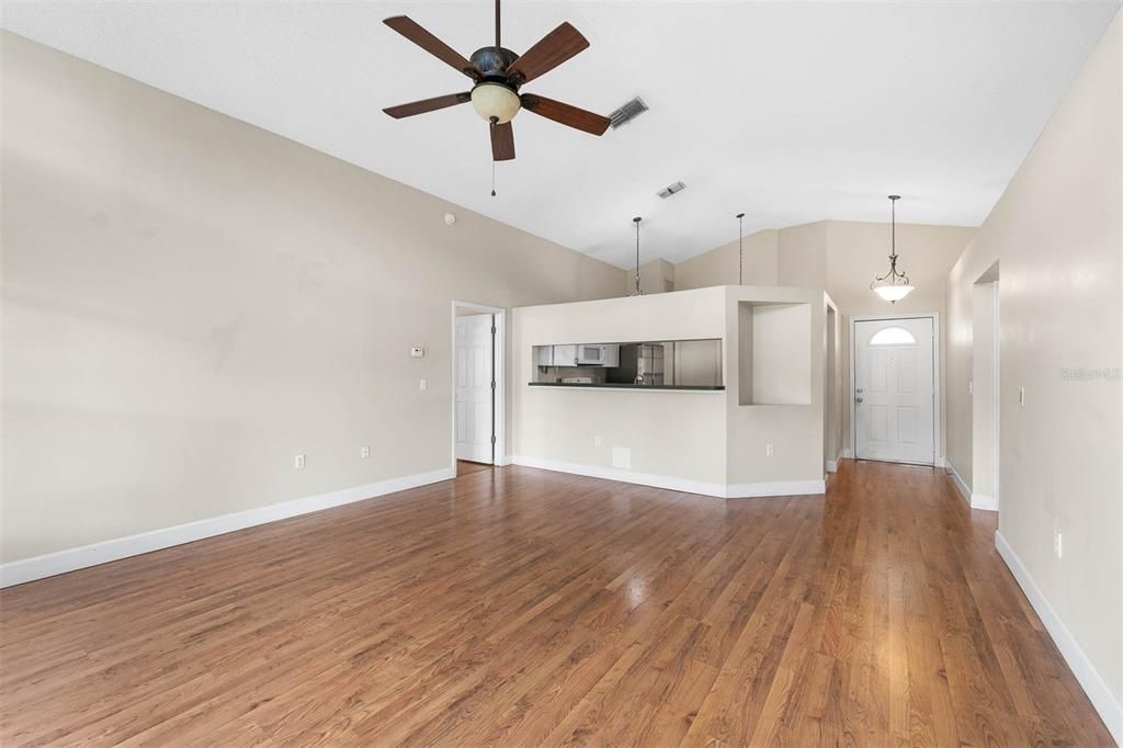 Living Room/Dining Room area