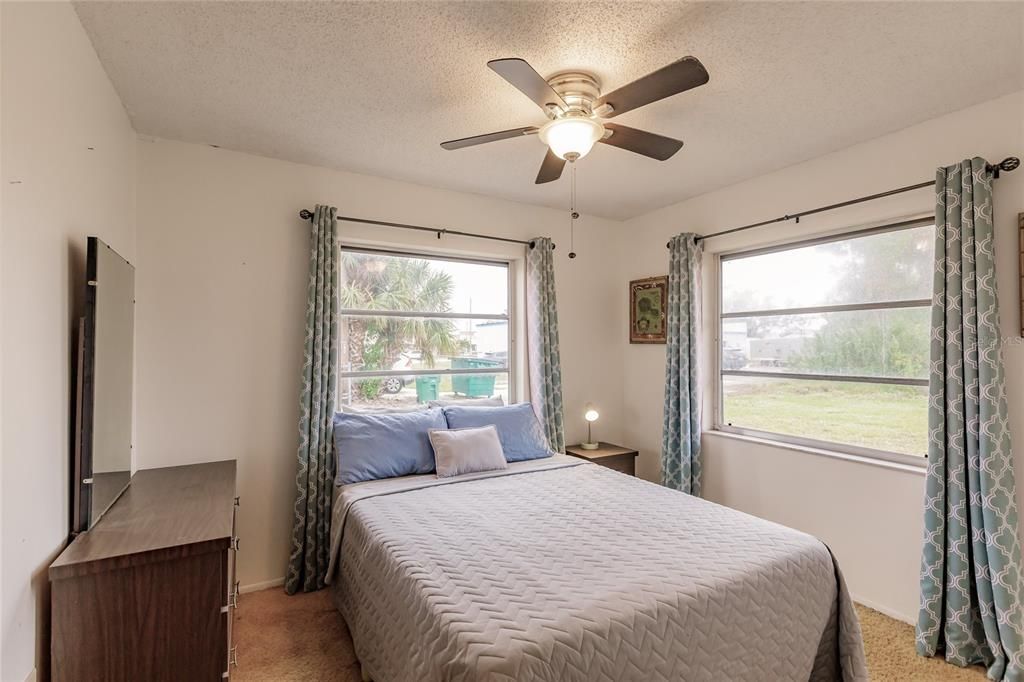 Bedroom Two with Dresser and Closet