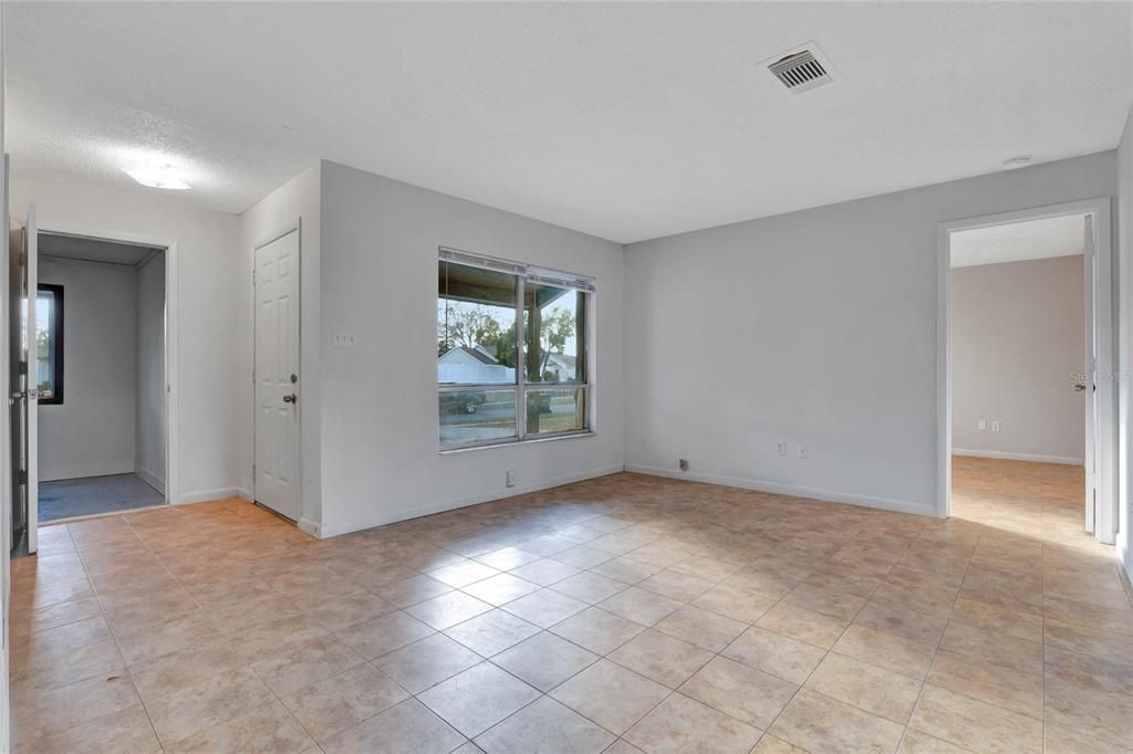 Living Room w/ Access to Bonus Room