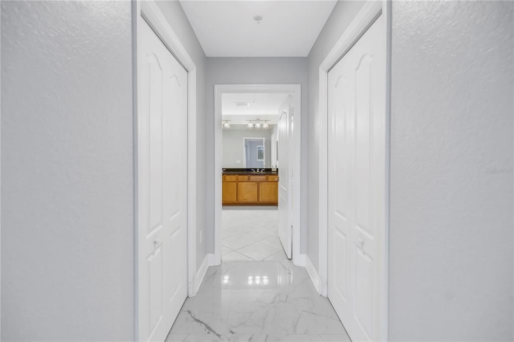 Primary Bedroom and 2 Large Walk-in Closets