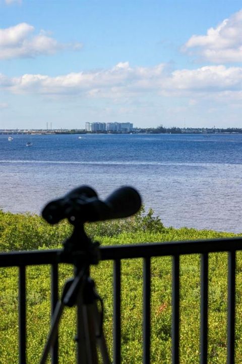 View from the lanai