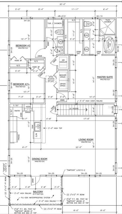 Floor Plan upper level